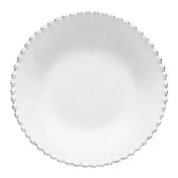 Тарелка глубокая Pearl Costa Nova, белый