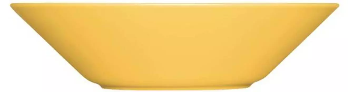 Тарелка глубокая teema Iittala, желтый