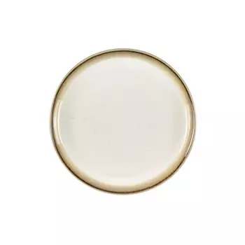 Тарелка хлеба Гастро серая/сливочная 17 см Bitz, бежевый/серый