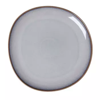 Тарелка Lave бежевая 32 см like. by Villeroy & Boch, бежевый/синий/коричневый/серый