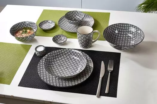 Тарелка обеденная 26,5 см, набор из 6 листьев Takeo Ritzenhoff & Breker