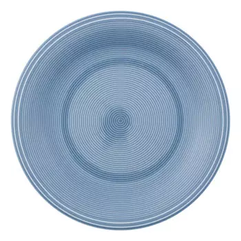 Тарелка обеденная Color Loop Horizon 28,5 см like. by Villeroy & Boch, белый синий