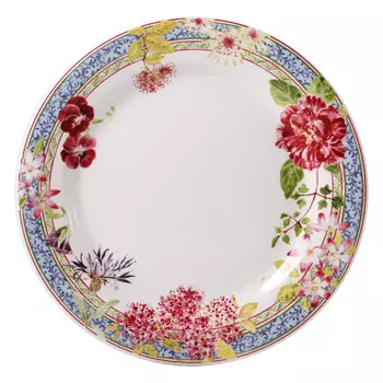 Тарелка обеденная Gien Millefleurs,27,4 см Gien Fayencerie, красочный
