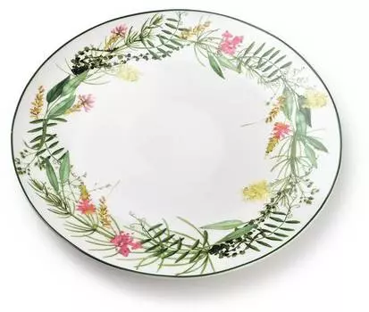 Тарелка обеденная идиллика Mondex, зеленый