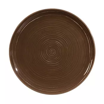 Тарелка обеденная Terra земляно-коричневая, круглая, 27,5 см Seltmann Weiden, коричневый