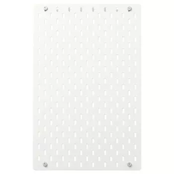 Тарелка перфорированная, белая, 36х56 см, SKDIS IKEA