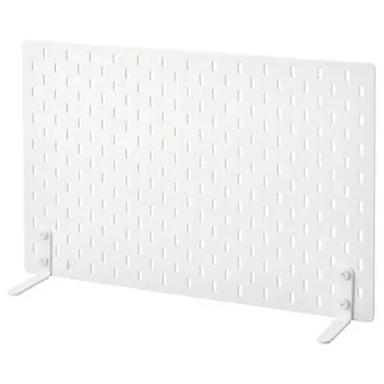 Тарелка перфорированная, отдельностоящая, белая, 56x37 см, SKDIS IKEA