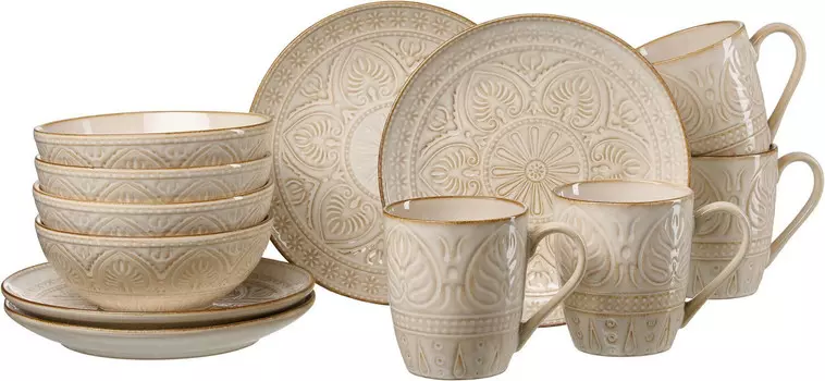 Тарелка Ritzenhoff Breker, 36x25x20 см, крем