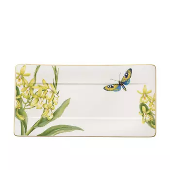Тарелка сервировочная Amazonia 35х18 см Villeroy & Boch, разноцветный/золотой