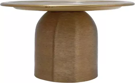 Тарелка сервировочная Kayoom "Тарелка для торта Art Deco 225", (1 шт.) 14 см, цвет goldfarben, elfenbeinfarben