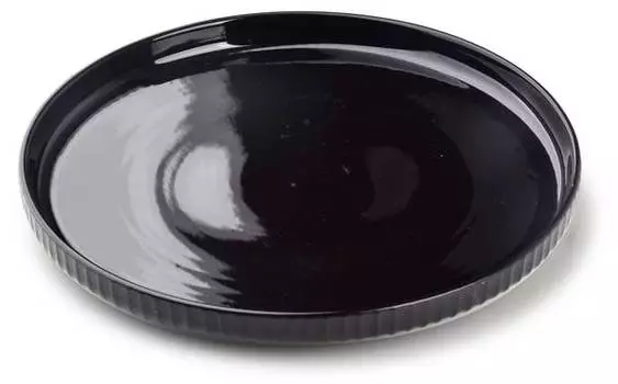 Тарелка шивонне Mondex, черный