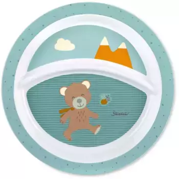 Тарелка Sterntaler «Бен», детская, зеленый