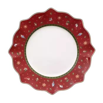 Тарелка Toy's Delight Villeroy & Boch, красно-белый