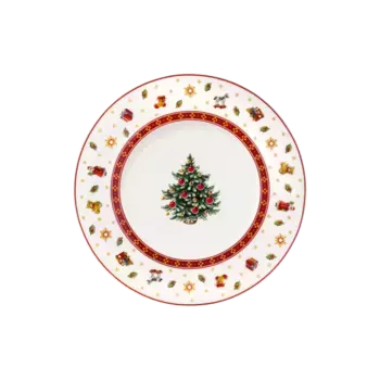 Тарелка завтрака/десерта Toy's Delight Villeroy & Boch, красно-белый