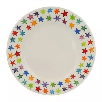 Тарелка "Звездный взрыв" Dunoon, белый