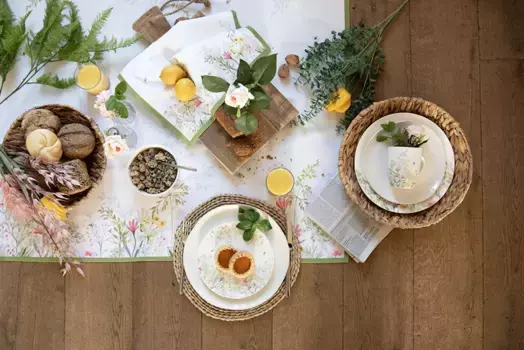 Тарелки Clayre&Eef, белый