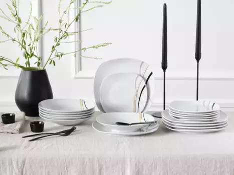 Тарелки CreaTable, белый