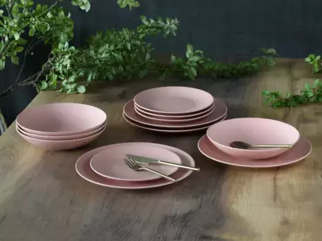 Тарелки CreaTable, красный