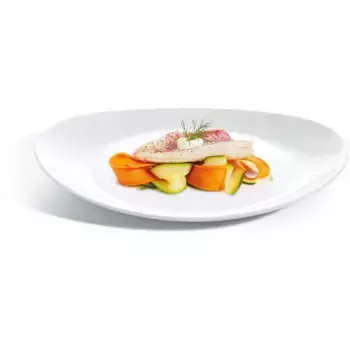 Тарелки для стейка Luminarc «Обеденные тарелки» (набор, 6 шт.), набор тарелок на 6 персон, белые, стекло, белый