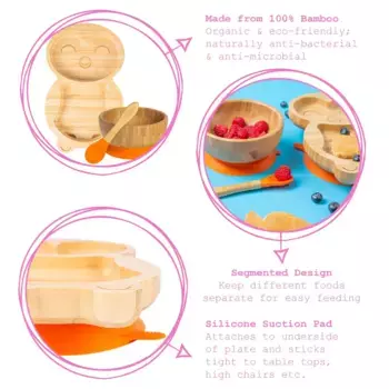 Тарелки Tiny Dining, оранжевый