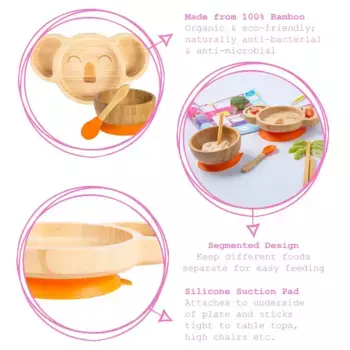 Тарелки Tiny Dining, оранжевый