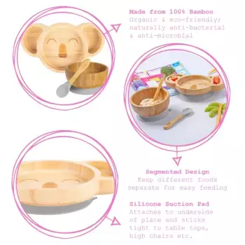 Тарелки Tiny Dining, серый