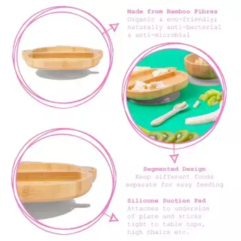 Тарелки Tiny Dining, серый