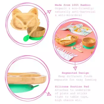 Тарелки Tiny Dining, зеленый