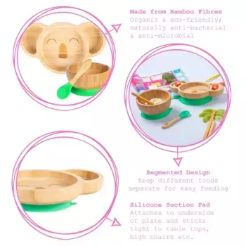 Тарелки Tiny Dining, зеленый