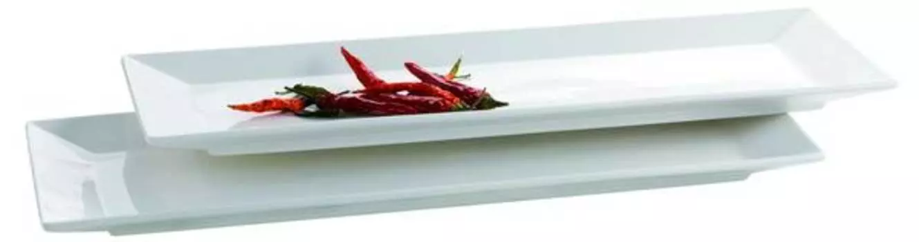 Тарелки trendy line (набор из 2 шт.) Mser, черный