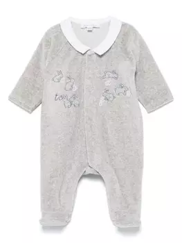 Tartine Et Chocolat бархатная пижама Illustration, серый