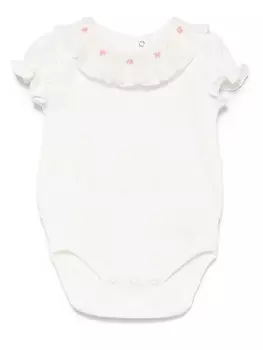 Tartine Et Chocolat боди с декорированным воротником, белый