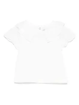 Tartine Et Chocolat футболка English с вышивкой, белый