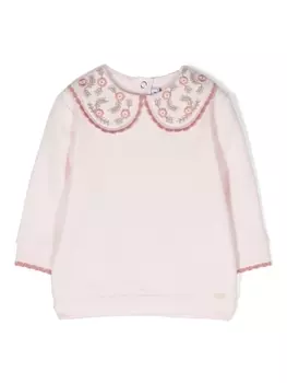 Tartine Et Chocolat футболка с манишкой, розовый