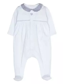 Tartine Et Chocolat хлопковая пижама с воротником, синий