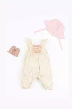 Tartine et chocolat Хлопковый детский комбинезон, розовый