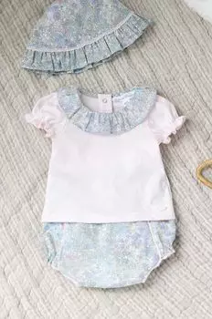 Tartine et chocolat Хлопковый детский комплект, розовый