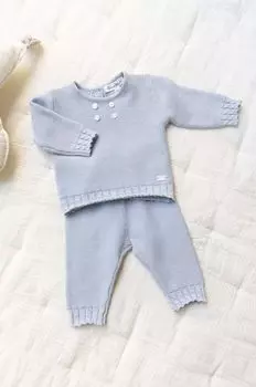 Tartine et chocolat Хлопковый детский комплект, синий