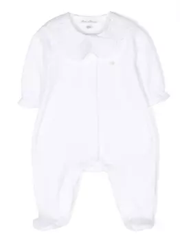 Tartine Et Chocolat комбинезон с кружевным воротником, белый