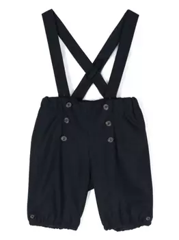 Tartine Et Chocolat комбинезон с нашивкой-логотипом, синий