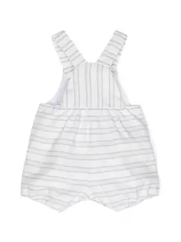 Tartine Et Chocolat короткий комбинезон в полоску, белый