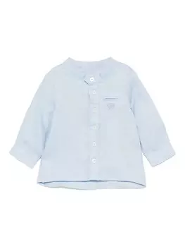 Tartine Et Chocolat льняная рубашка, синий