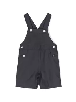 Tartine Et Chocolat льняной комбинезон на пуговицах, синий