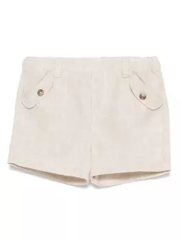 Tartine Et Chocolat льняные шорты, нейтральный