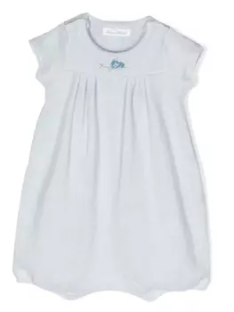 Tartine Et Chocolat махровый комбинезон с вышивкой, синий