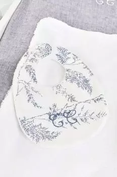 Tartine et chocolat Нагрудник 20 x 28 см, синий