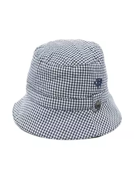 Tartine Et Chocolat панама в клетку гингем, синий