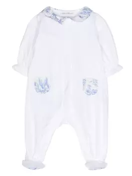 Tartine Et Chocolat пижама Liberty с воротником, белый