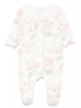 Tartine Et Chocolat пижама с цветочным принтом, белый