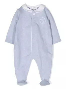 Tartine Et Chocolat пижама с вышитым логотипом, синий